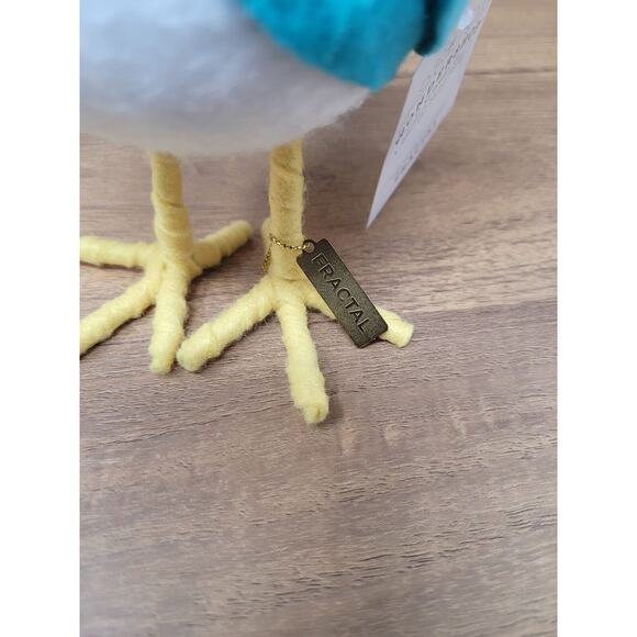 Wondershop Target Fabric Bird Decorative Figurine Dressed As Snowflake -Fractal - Picture 4 of 6